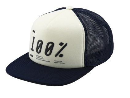 kšiltovka 100% - TRANSFER Trucker modrá (vel. UNI)