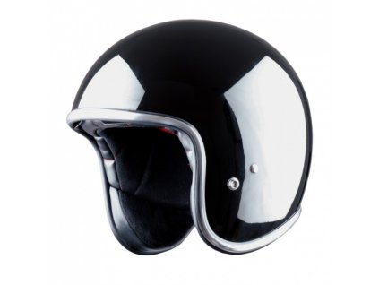 Retro helma na moto ASTONE VINTAGE černá 2016