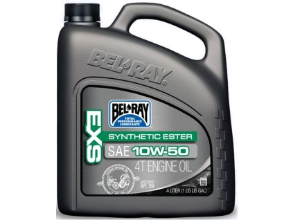 Motorový olej BEL-RAY EXS FULL SYNTHETIC ESTER 4T 10W-50 - 4L
