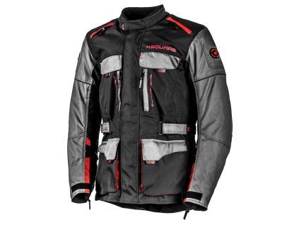 enduro bunda TRAILER, 4SQUARE - pánská (černá,červená) 2025