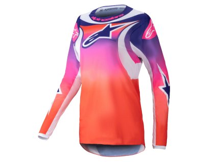 dres STELLA FLUID WURX, ALPINESTARS, dámský (multicolor/bílá) 2025