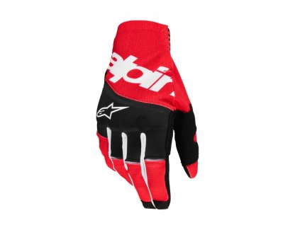 rukavice TECHSTAR, ALPINESTARS (černá/červená) 2025