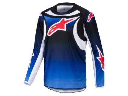dres RACER WURX, ALPINESTARS, dětský (modrá/černá) 2025