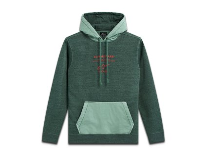 mikina OCCURANCE HOODIE, ALPINESTARS (zelená)