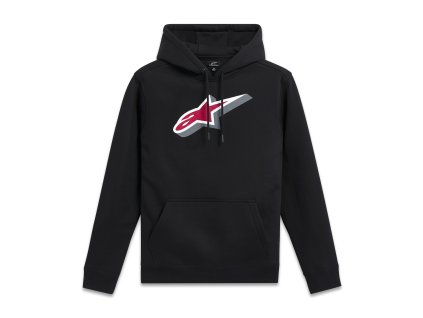 mikina QUICKNESS HOODIE, ALPINESTARS (černá)