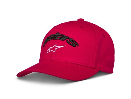 kšiltovka ARCSTARS, ALPINESTARS (červená)