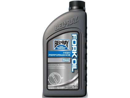 Tlumičový olej Bel-Ray HIGH PERFORMANCE FORK OIL 5W 1l