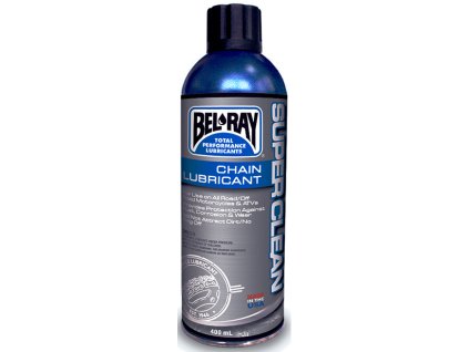 Mazivo na řetěz Bel-Ray SUPERCLEAN CHAIN LUBRICANT (400ml sprej)