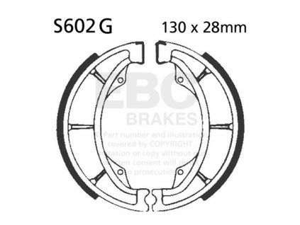 ebc shoe sets602g