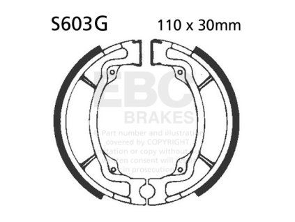 ebc shoe sets603g