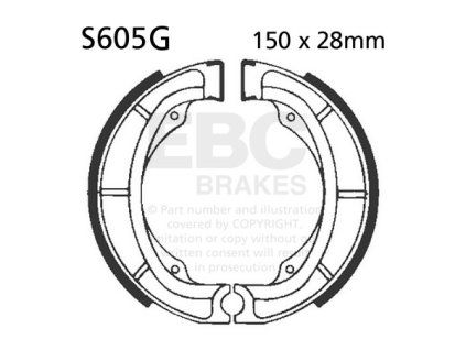 ebc shoe sets605g