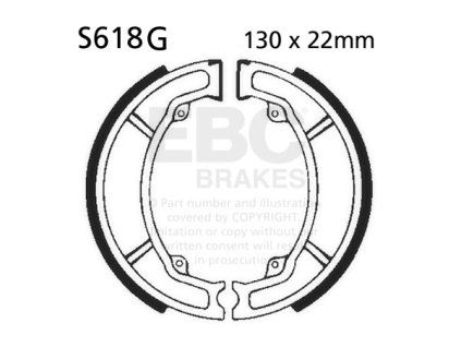 ebc shoe sets618g