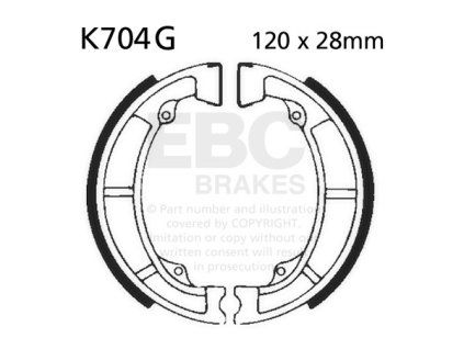 ebc shoe setk704g