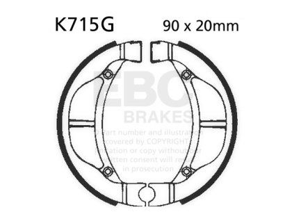 ebc shoe setk715g