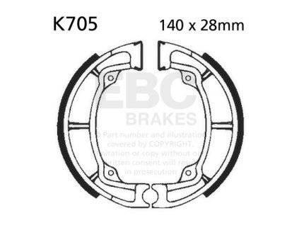 ebc shoe setk705