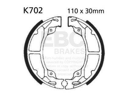 ebc shoe setk702
