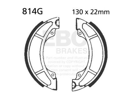 ebc shoe set814g
