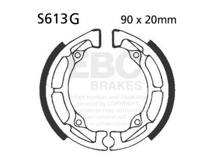 ebc shoe sets613g