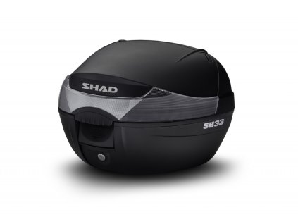 Vrchní kufr na motorku SHAD SH33 D0B33200 černá
