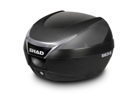 Vrchní kufr na motorku SHAD SH34 D0B34106 karbon
