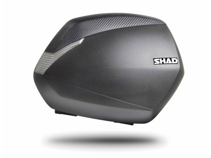 Boční kufry na motorku SHAD SH36 D0B36200 karbon (pár) se zámkem PREMIUM
