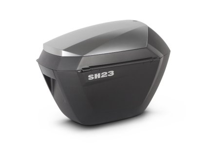 Boční kufry na motorku SHAD SH23 D0B23200W vzhled hliníku