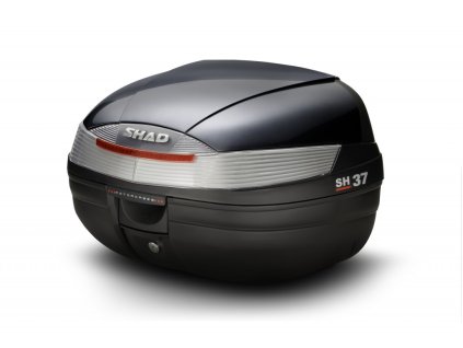 Vrchní kufr na motorku s barevným krytem SHAD SH37 Titan