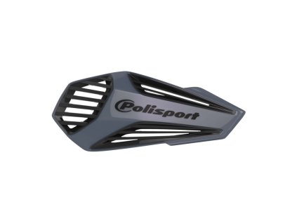 Chrániče páček POLISPORT MX AIR 8308400011 s univerzální montážní sadou na řidítka Nardo Grey / Black