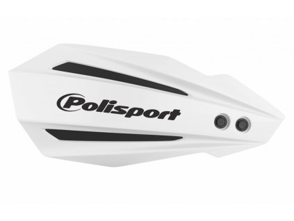 Chrániče páček POLISPORT MX BULLIT 8308500007 s montážní sadou White