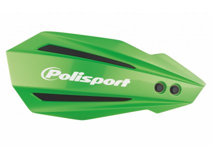 Chrániče páček POLISPORT MX BULLIT 8308500015 s montážní sadou Green 05