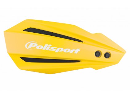 Chrániče páček POLISPORT MX BULLIT 8308500016 s montážní sadou Žlutá RM01