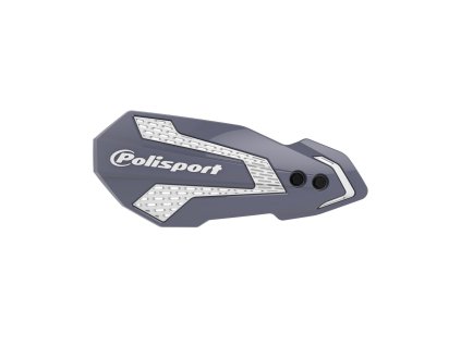 Chrániče páček POLISPORT MX FLOW 8308200047 Grey/White s montážní sadou