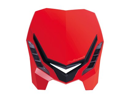 Headlights POLISPORT E-BLAZE 8670800004 Red CR04/Black