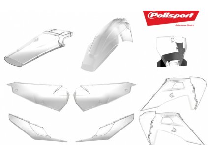 Sada plastů POLISPORT 90800 clear 18