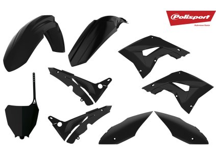 Sada plastů POLISPORT 90821 restyling černý