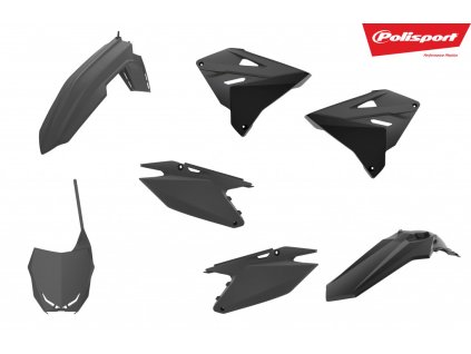Sada plastů POLISPORT 90866 šedá nardo