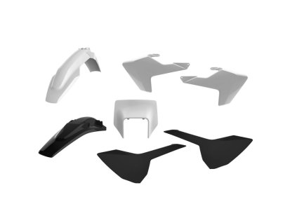 Sada plastů POLISPORT 90896 bílá/černá
