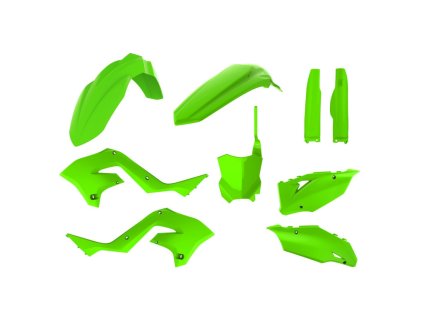 Sada plastů POLISPORT 90936 restyling limetkově zelená