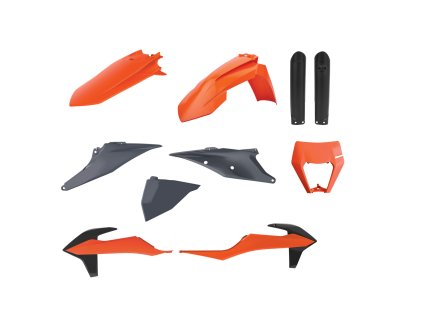 Sada plastů POLISPORT 91040 enduro OEM barva