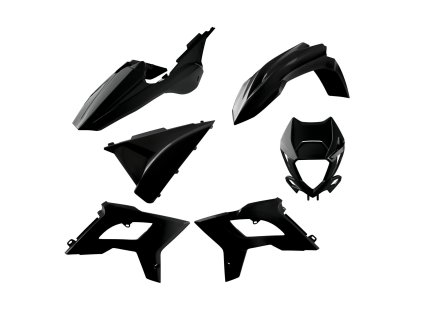 Sada plastů POLISPORT 91077 restyling černá