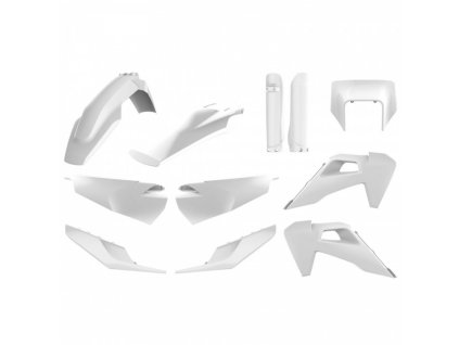 Sada plastů POLISPORT 91126 enduro Bílý BD