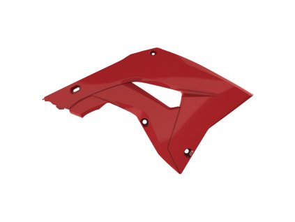 Spoilery chladiče POLISPORT 8421600001 (pár) restyling červená CR 04