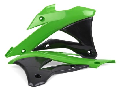 Spoilery chladiče POLISPORT 8417300001 (pár) zelená 05/černá