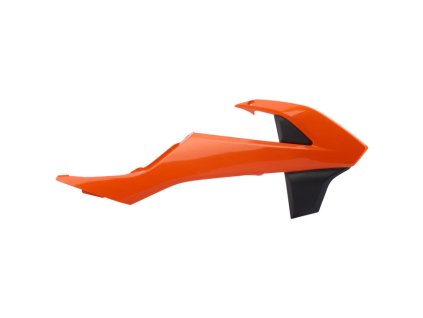 Spoilery chladiče POLISPORT 8417800001 (pár) oranžovo KTM/černá