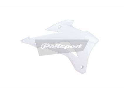 Spoilery chladiče POLISPORT 8417300002 (pár) bílá