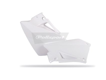 Boční číslové tabulky POLISPORT 8603600001 (pár) bílá