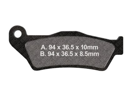 Brzdové destičky EBC FA671V