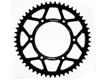 Řetězová rozeta SUPERSPROX RFE-990:52-BLK černý 52 zubů, 520