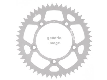 Hliníková řetězová rozeta SUPERSPROX RAL-4:50-BLK černý 50 zubů, 420