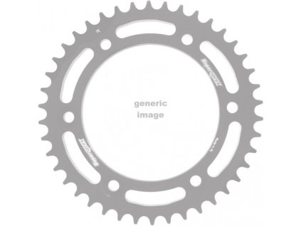 Hliníková řetězová rozeta SUPERSPROX RAL-816:45-BLK černý 45 zubů, 530